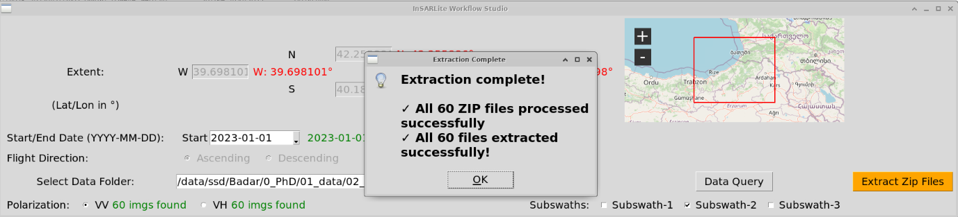 Extraction Complete