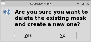 Recreate Confirm