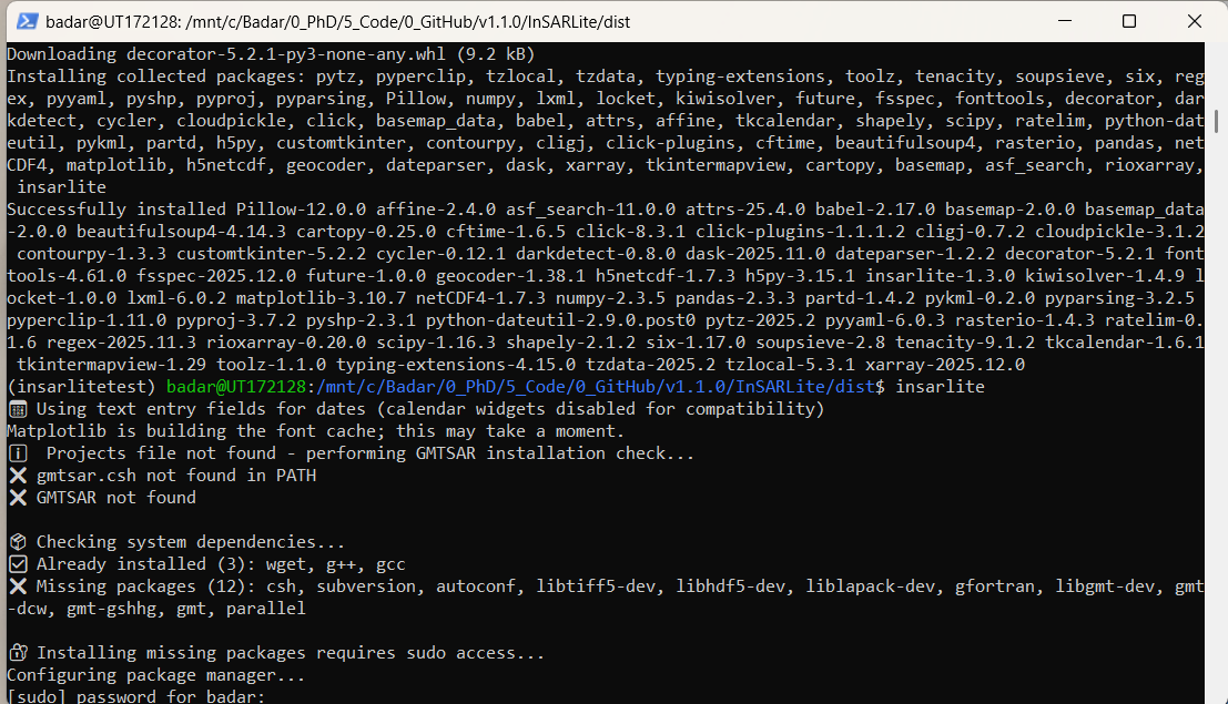 Sudo Password